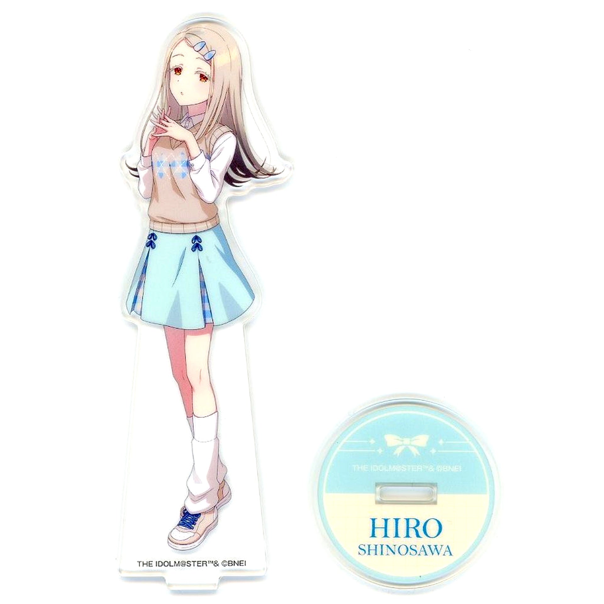 Hiro Shinosawa Gakuen Idolmaster Acrylic Stand Lawson [USED]