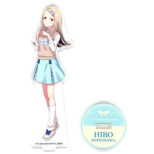 Hiro Shinosawa Gakuen Idolmaster Acrylic Stand Lawson [USED]