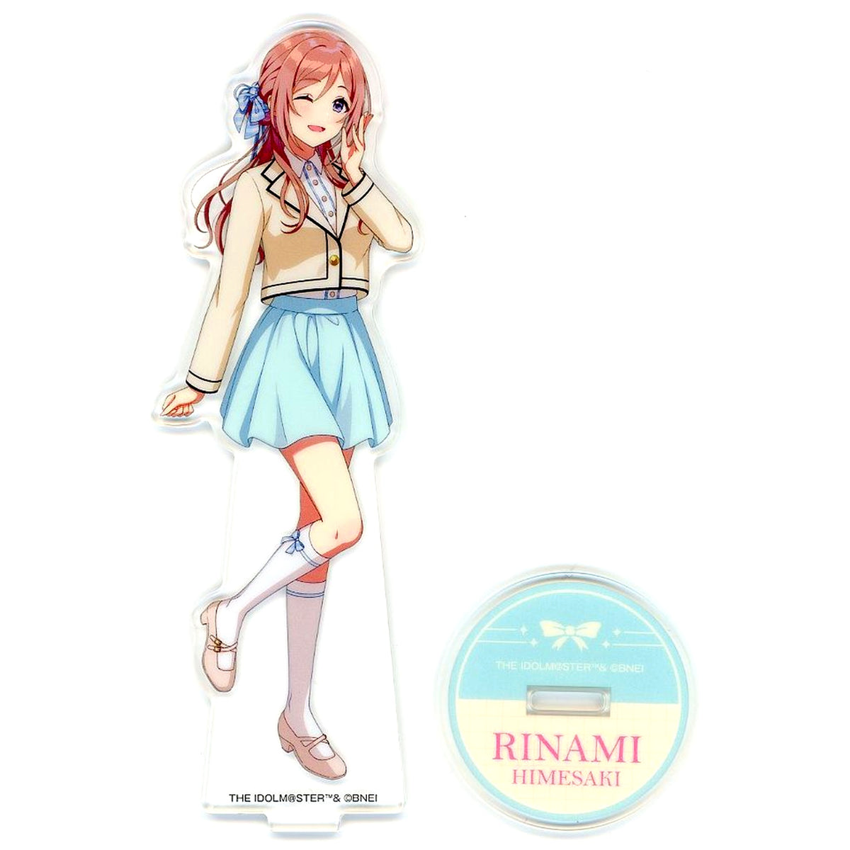 Rinami Himesaki Acrylic Stand Gakuen Idolmaster x Lawson [USED]