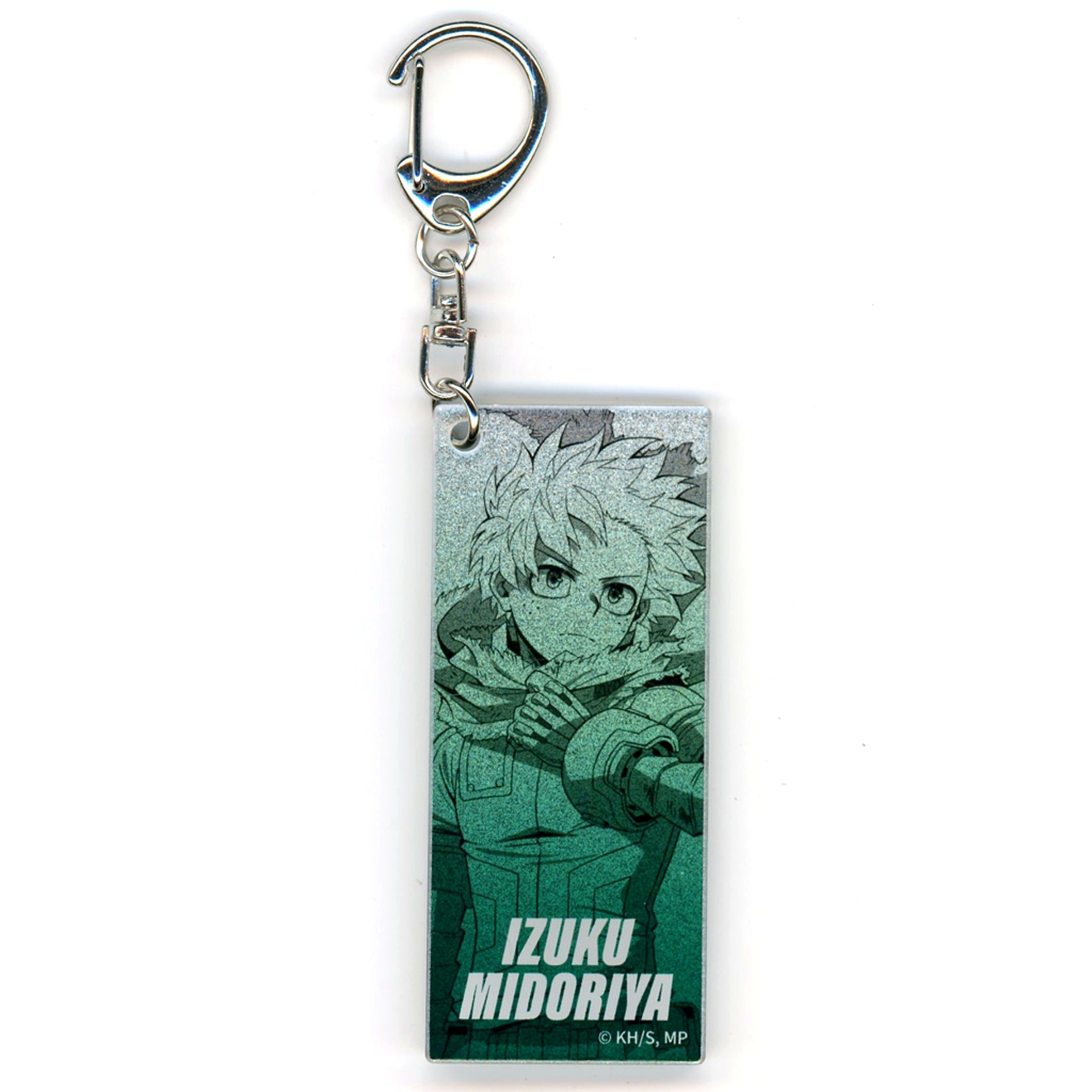 Izuku Midoriya My Hero Academia x Tokyu Group Trading Glitter Acrylic Keychain SHIBUYA HEROES MISSION Ver. [USED]