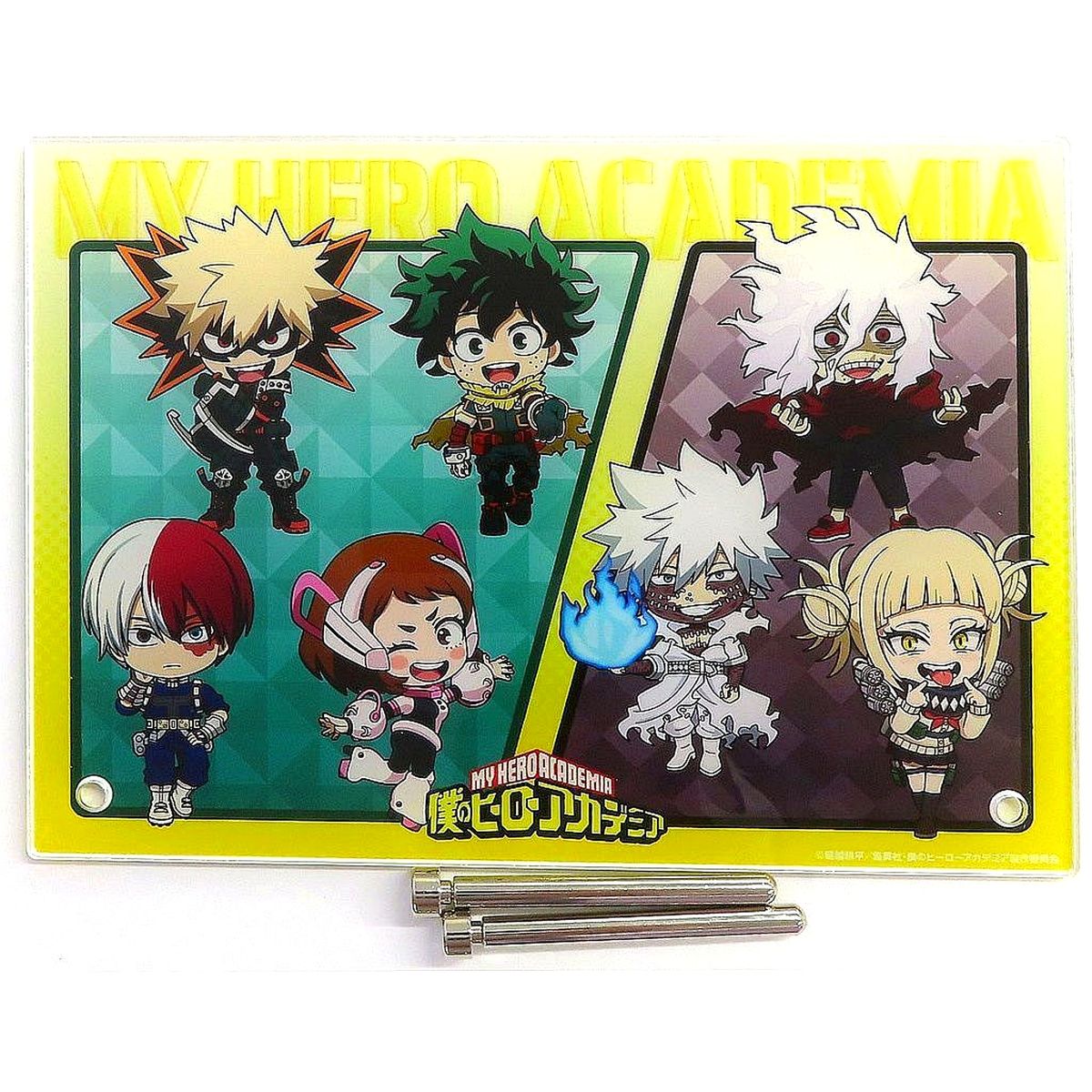 My Hero Academia Deco Gacha Group Acrylic Panel Jump Festa 2026 Winning Prize [USED]