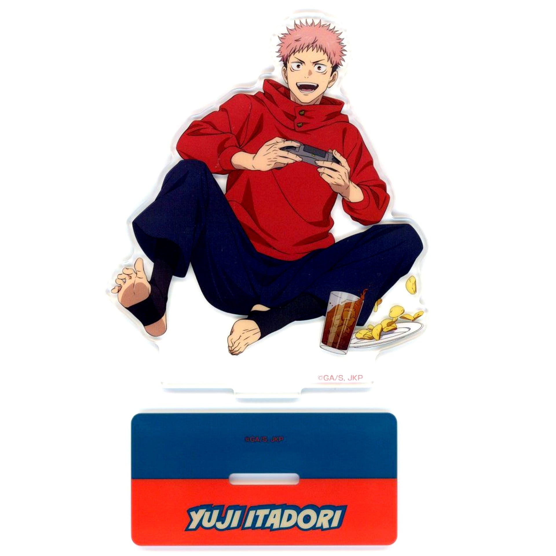 Yuji Itadori F Prize Acrylic Stand Sega Lucky Kuji Jujutsu Kaisen Fun! Fun! Fun! [USED]