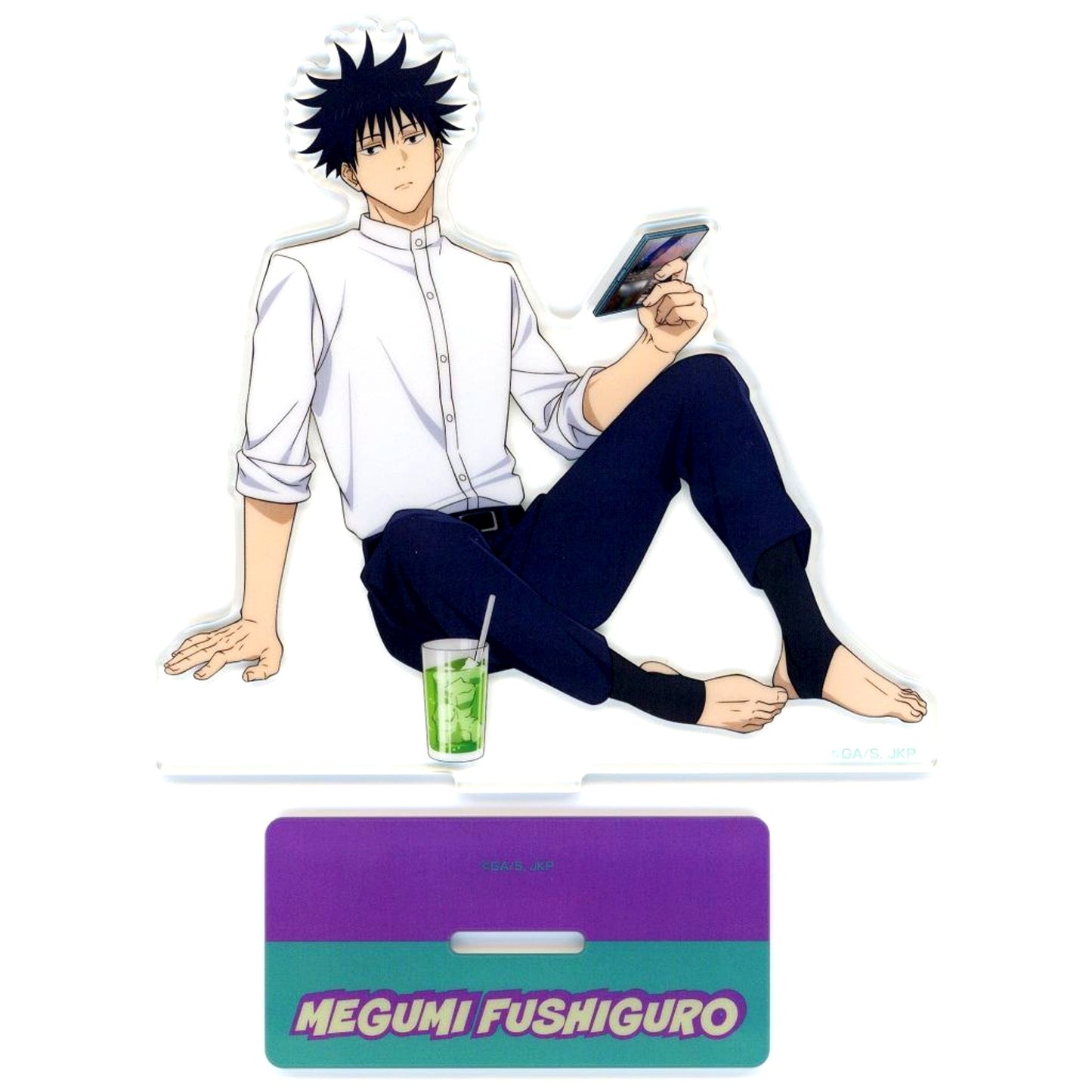 Megumi Fushiguro F Prize Acrylic Stand Sega Lucky Kuji Jujutsu Kaisen Fun! Fun! Fun! [USED]
