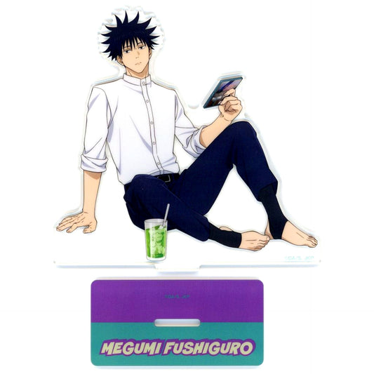 Megumi Fushiguro F Prize Acrylic Stand Sega Lucky Kuji Jujutsu Kaisen Fun! Fun! Fun! [USED]