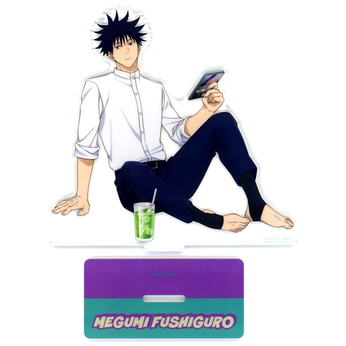 Megumi Fushiguro F Prize Acrylic Stand Sega Lucky Kuji Jujutsu Kaisen Fun! Fun! Fun! [USED]