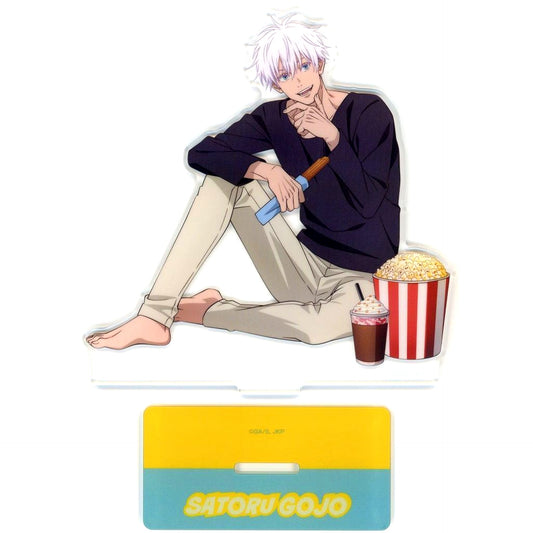 Satoru Gojo Acrylic Stand Sega Lucky Kuji Jujutsu Kaisen Fun! Fun! Fun! Prize F [USED]