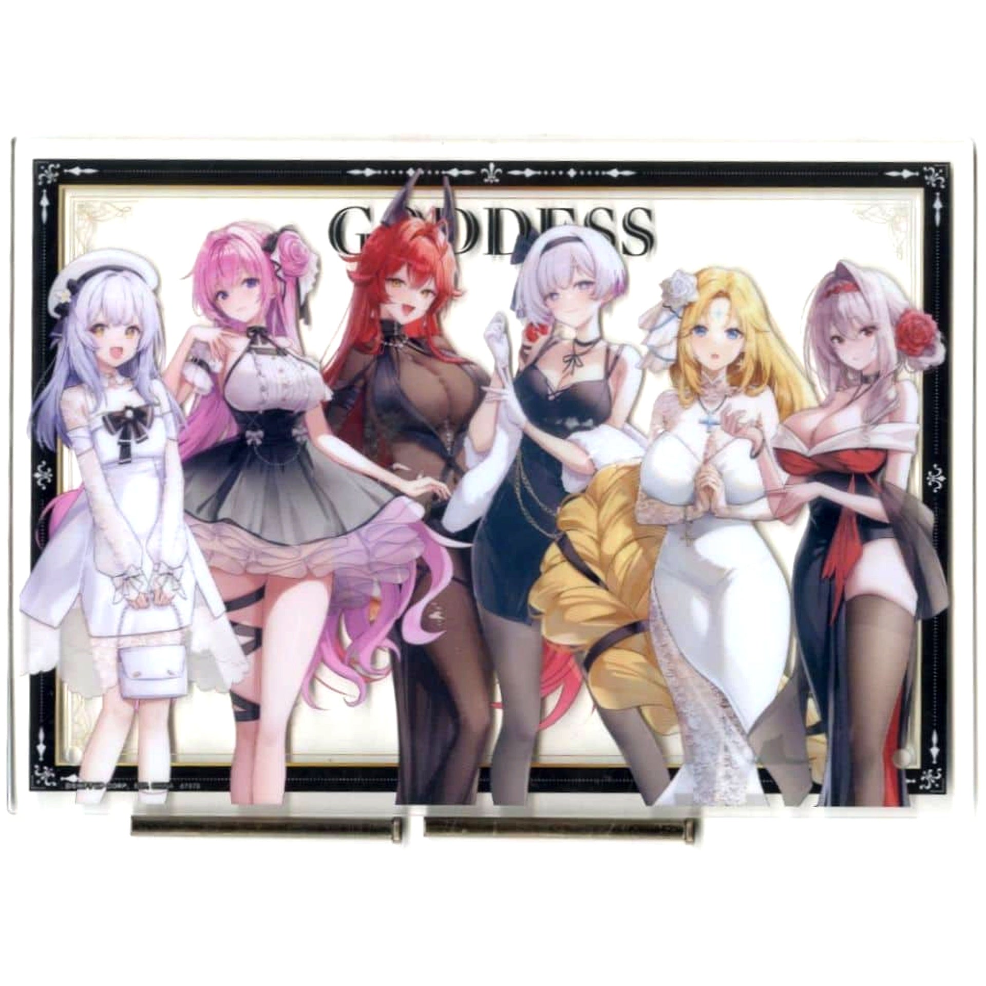 Red Hood & Others Goddess of Victory: Nikke Ichiban Kuji Chapter 6 Acrylic Board Prize C [USED]
