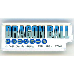 Logo Blue Prize H Dragon Ball 40th Sonono Ni Ichiban Kuji MOKUJI Stand & Logo Block [USED]
