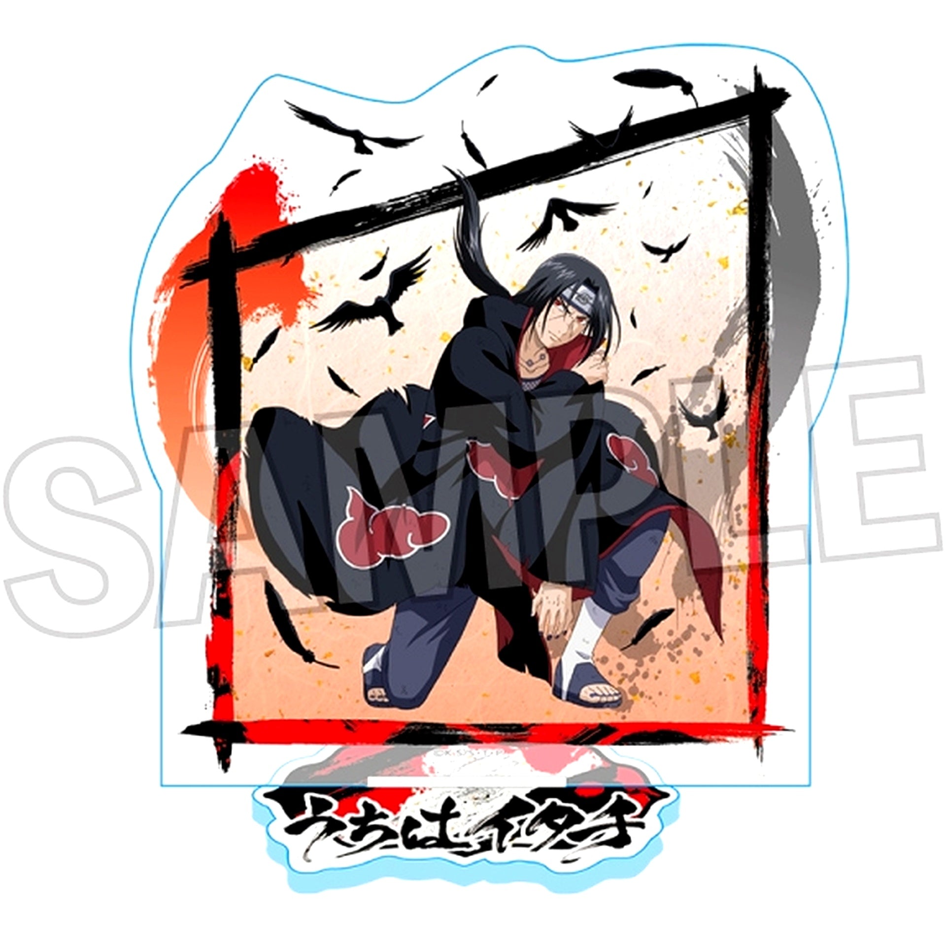 Itachi Uchiha Toshi Acrylic Stand Naruto Shippuden [USED]