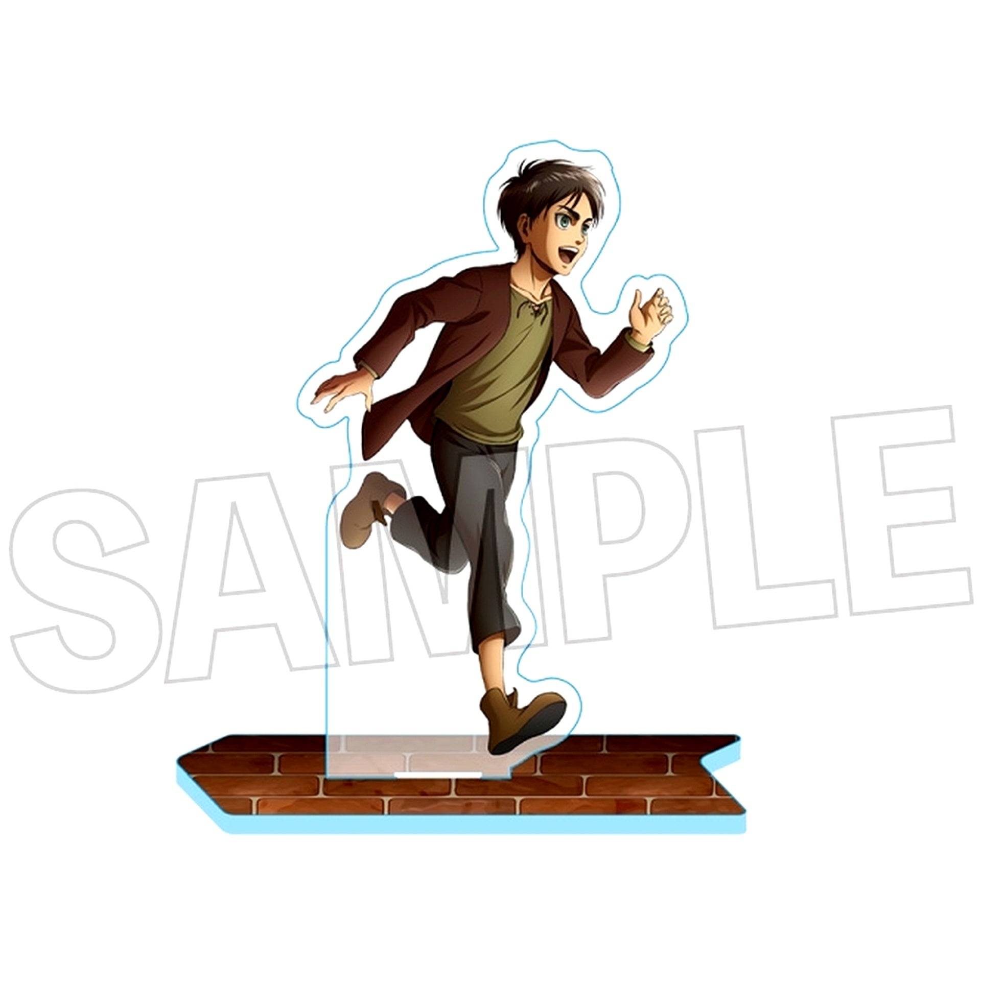 Eren Yeager Childhood Attack on Titan Trajectory Connecting Acrylic Stand [USED]