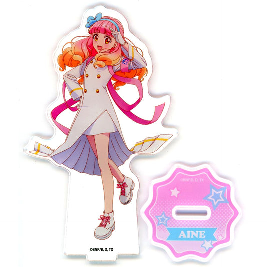 Aine Yuki C-4 Prize Acrylic Stand DMM Scratch! Aikatsu! Series AIKATSU! rooting for you! Scratch [USED]