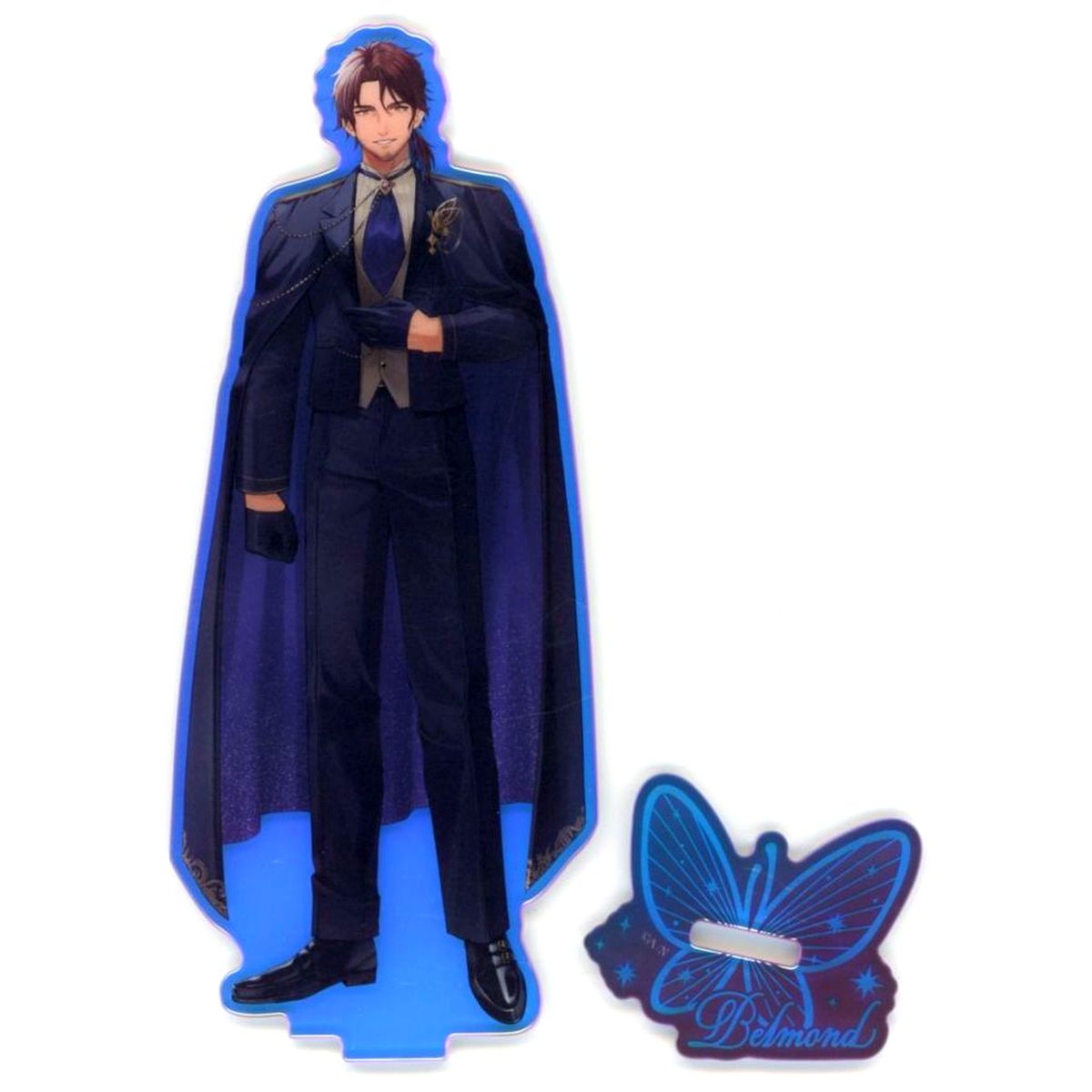 Belmond Banderas Virtual YouTuber Nijisanji DMM Scratch! Aurora Midnight Papillon Acrylic Stand Scratch C-2 Prize [USED]