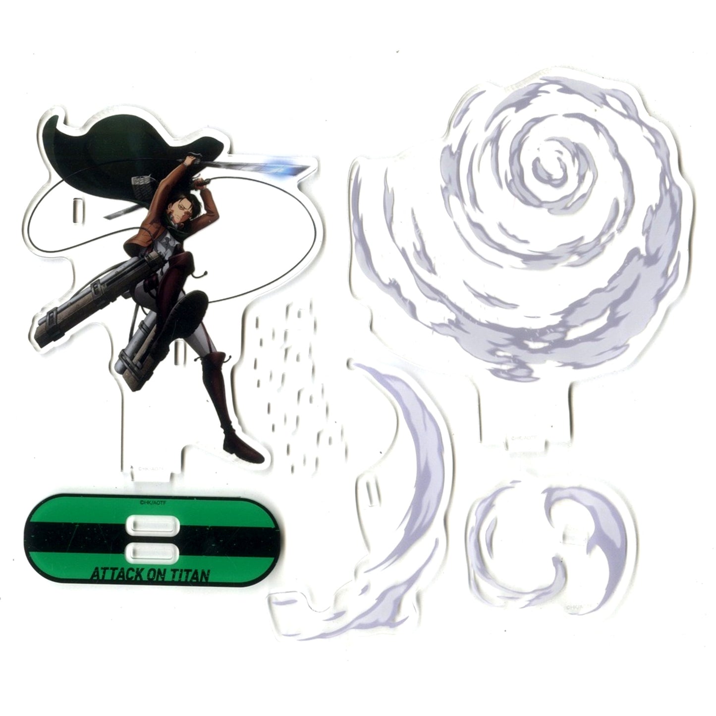 Levi Ackerman Action Acrylic Stand Attack on Titan Pop Up Shop Gekido by WIT STUDIO [USED]