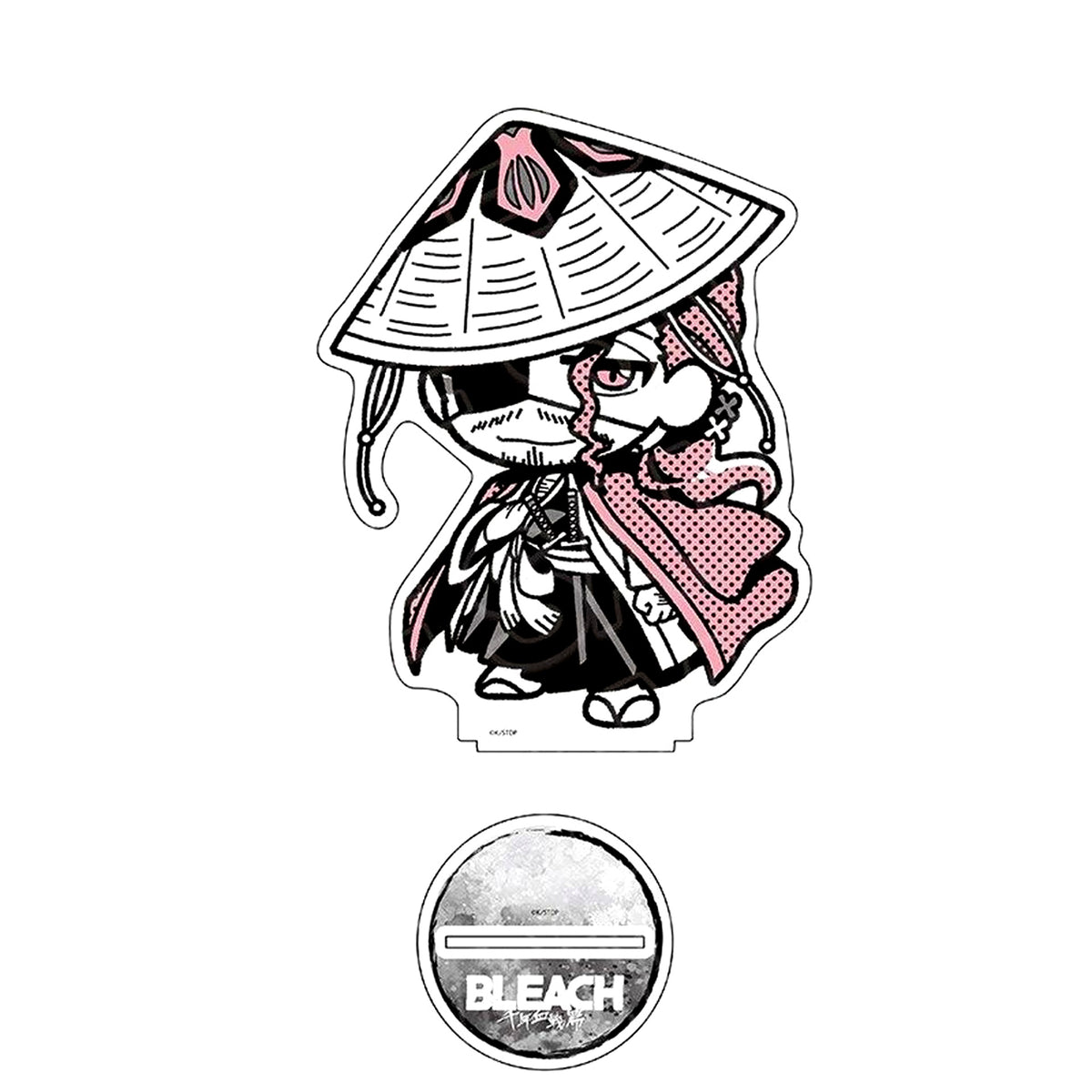 Shunsui Kyoraku TV Anime BLEACH Thousand-Year Blood War Extra Large Acrylic Figure MONOCOLOR Vol.1 [USED]