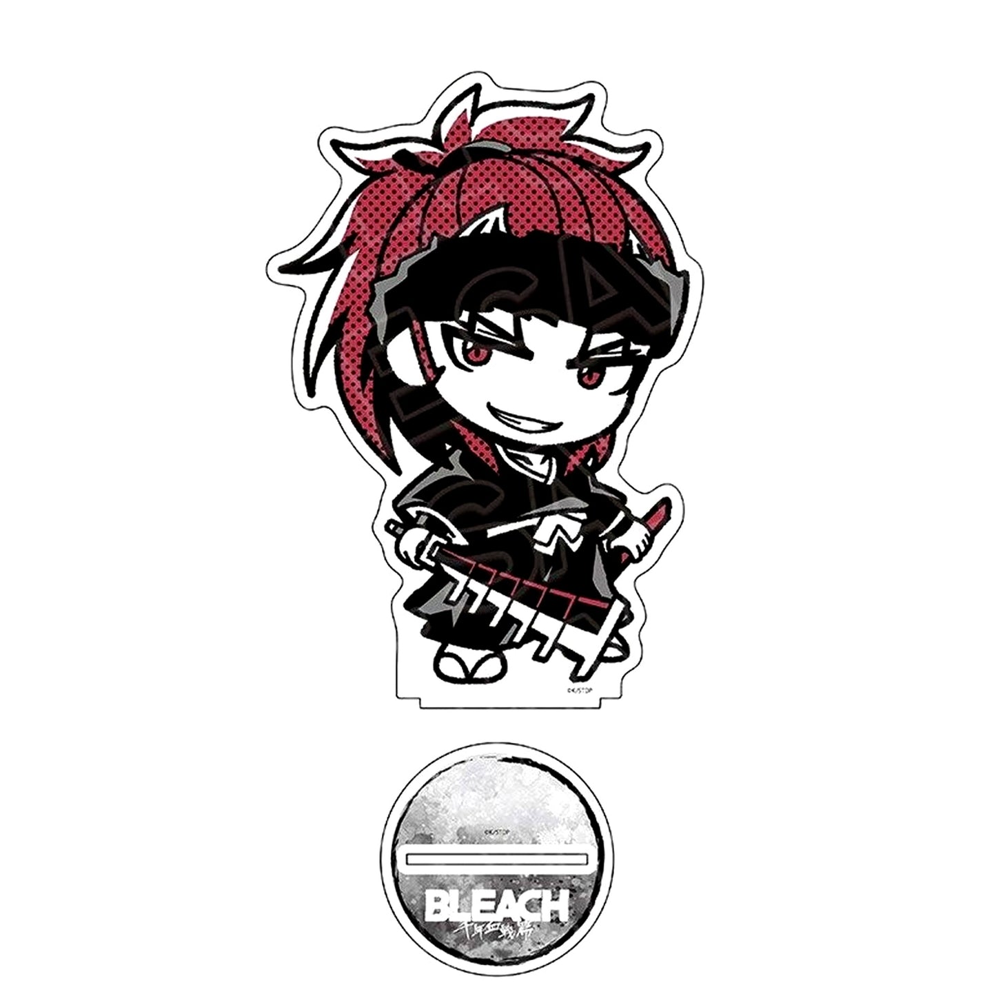 Renji Abarai Monocolor Vol. 1 Extra Large Acrylic Figure TV Anime Bleach: Thousand-Year Blood War [USED]