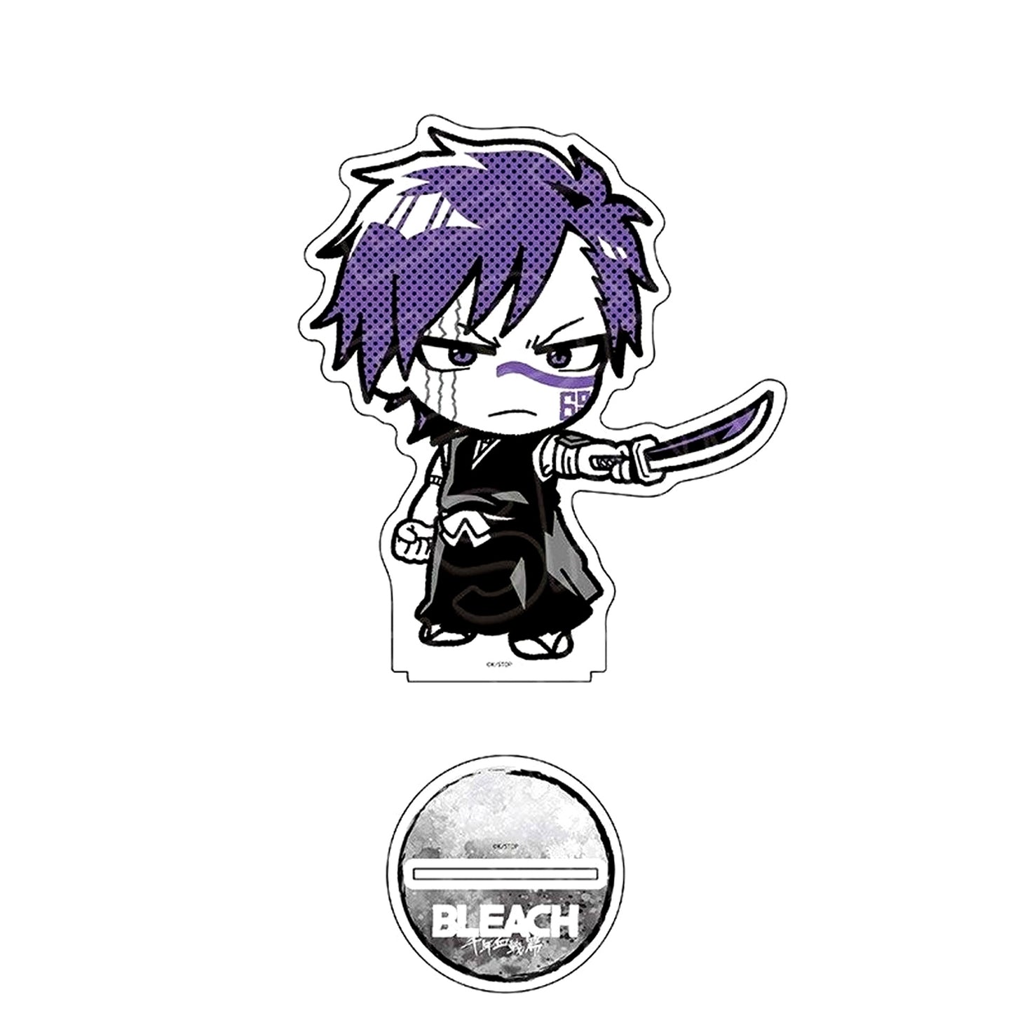Shuhei Hisagi Monocolor Vol. 1 Extra Large Acrylic Figure TV Anime Bleach: Thousand-Year Blood War [USED]