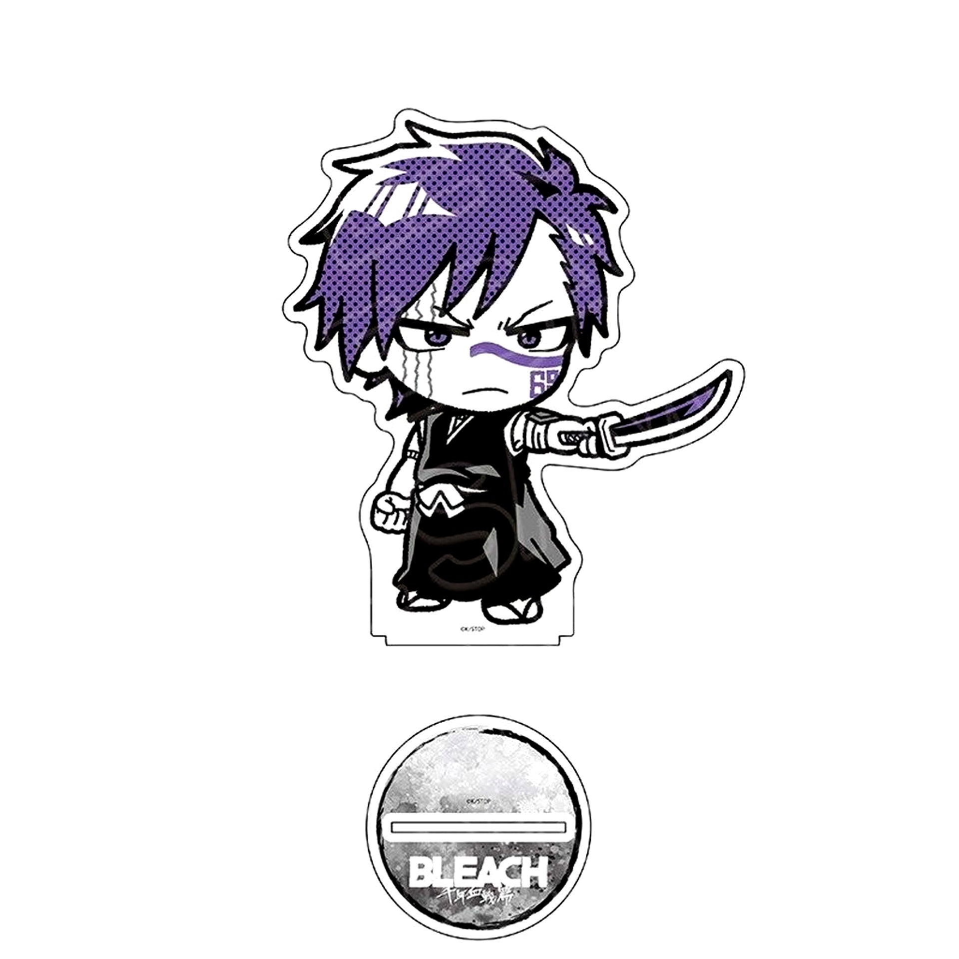 Shuhei Hisagi Monocolor Vol. 1 Extra Large Acrylic Figure TV Anime Bleach: Thousand-Year Blood War [USED]