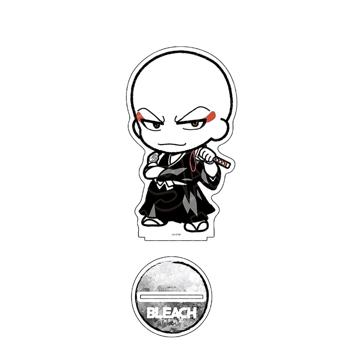 Ikkaku Madarame TV Anime BLEACH Thousand-Year Blood War Extra Large Acrylic Figure MONOCOLOR [USED]