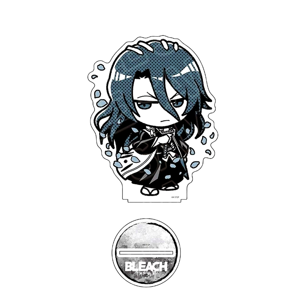 Byakuya Kuchiki TV Anime BLEACH Thousand-Year Blood War Extra Large Acrylic Figure MONOCOLOR Vol.2 [USED]