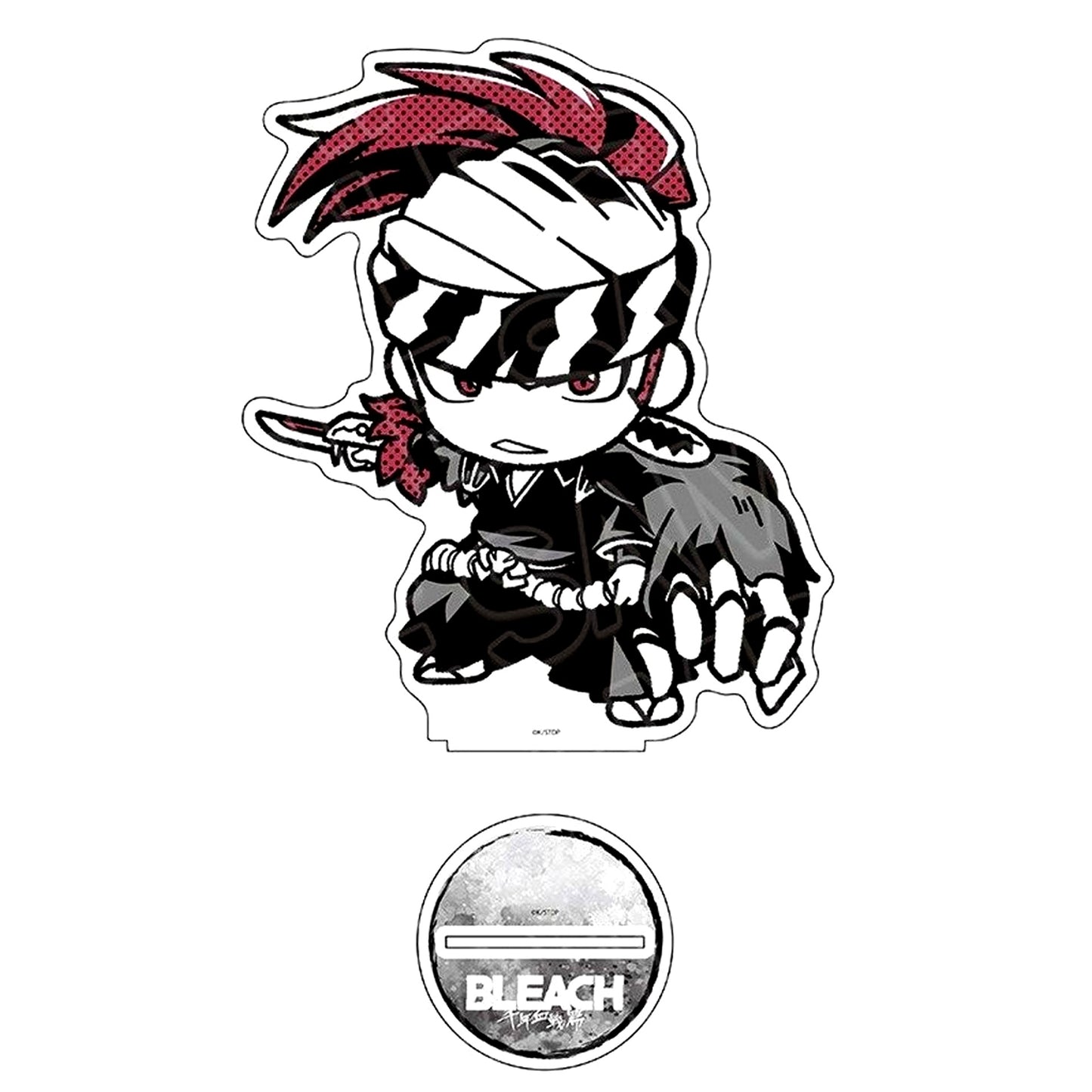 Renji Abarai Monocolor Vol. 2 Extra Large Acrylic Figure TV Anime Bleach: Thousand-Year Blood War [USED]