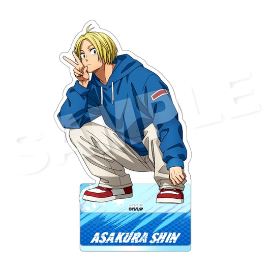 Shin Asakura Acrylic Stand Crouching Ver. Sakamoto Days [USED]