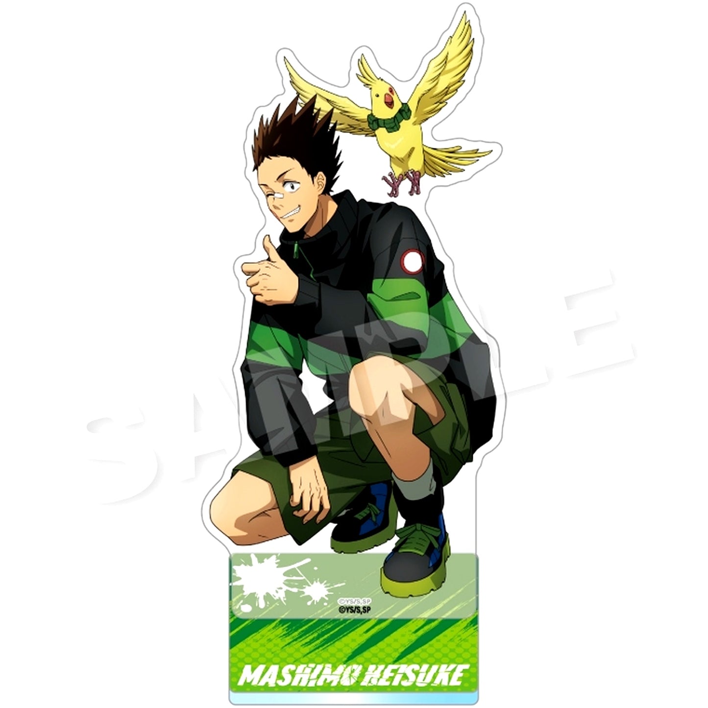 Heisuke Mashimo Squatting Ver. Sakamoto Days Acrylic Stand [USED]