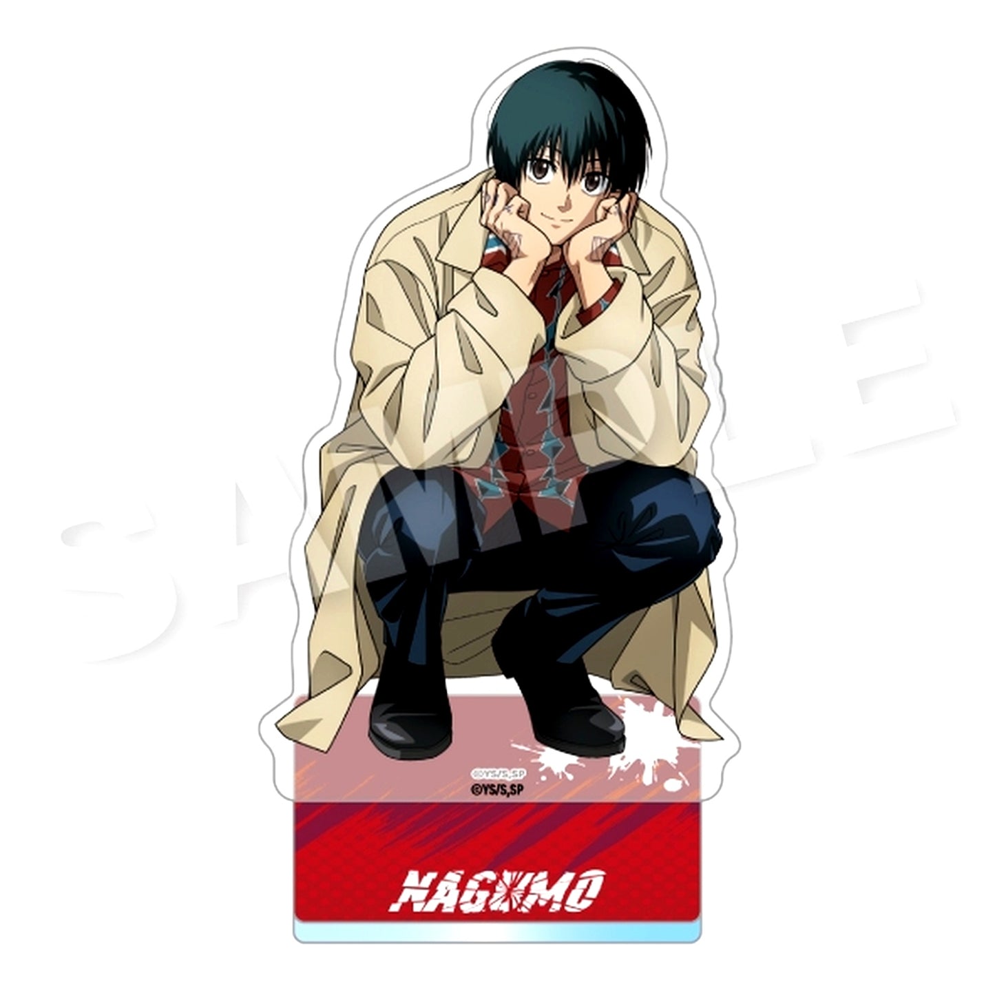 Nagumo Sakamoto Days Squatting Ver. Acrylic Stand [USED]