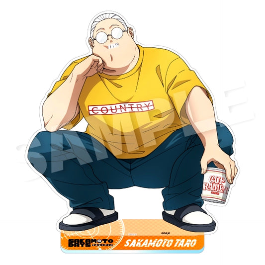 Taro Sakamoto A Squatting Ver. Sakamoto Days BIG Acrylic Stand [USED]