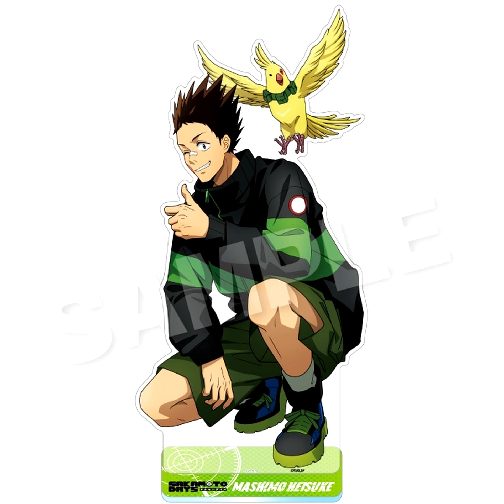Heisuke Mashimo Squatting Ver. Sakamoto Days BIG Acrylic Stand [USED]
