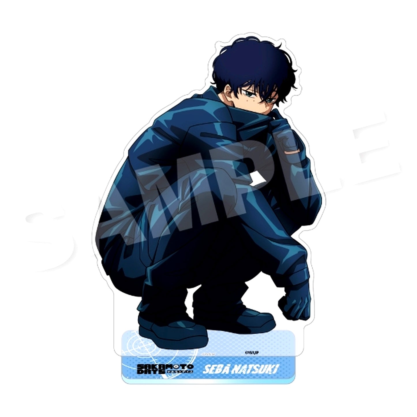 Natsuki Seba Squatting Ver. Sakamoto Days BIG Acrylic Stand [USED]