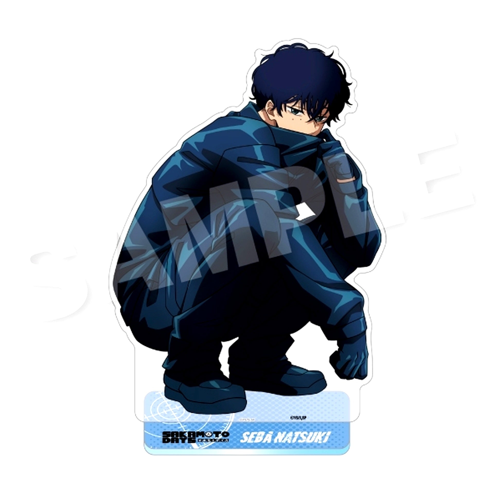 Natsuki Seba Squatting Ver. Sakamoto Days BIG Acrylic Stand [USED]
