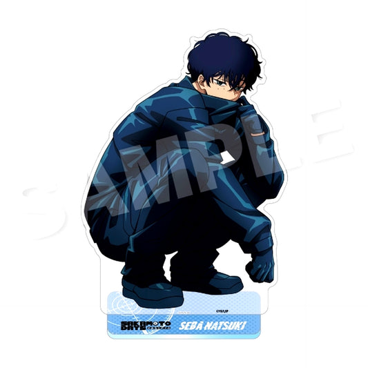 Natsuki Seba Squatting Ver. Sakamoto Days BIG Acrylic Stand [USED]