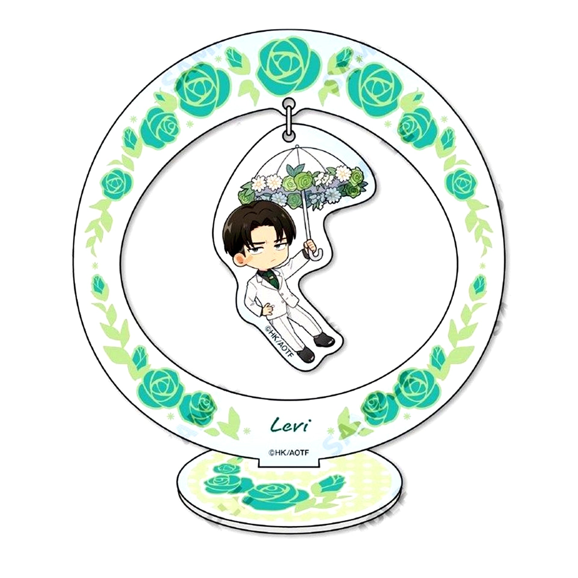 Levi 6. Attack on Titan Dignified Swaying Acrylic Stand [USED]