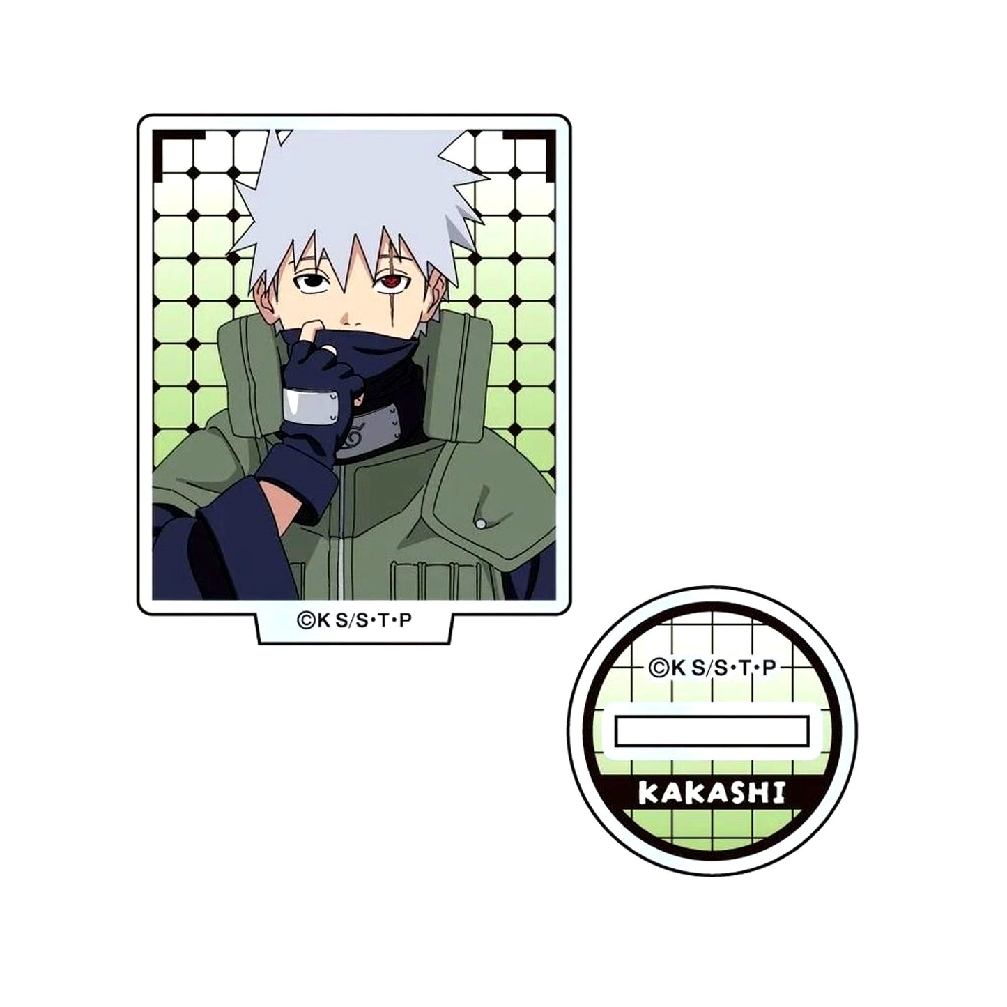 Kakashi Hatake B Mini Acrylic Stand Shrunk Ver. Naruto Shippuden [USED]