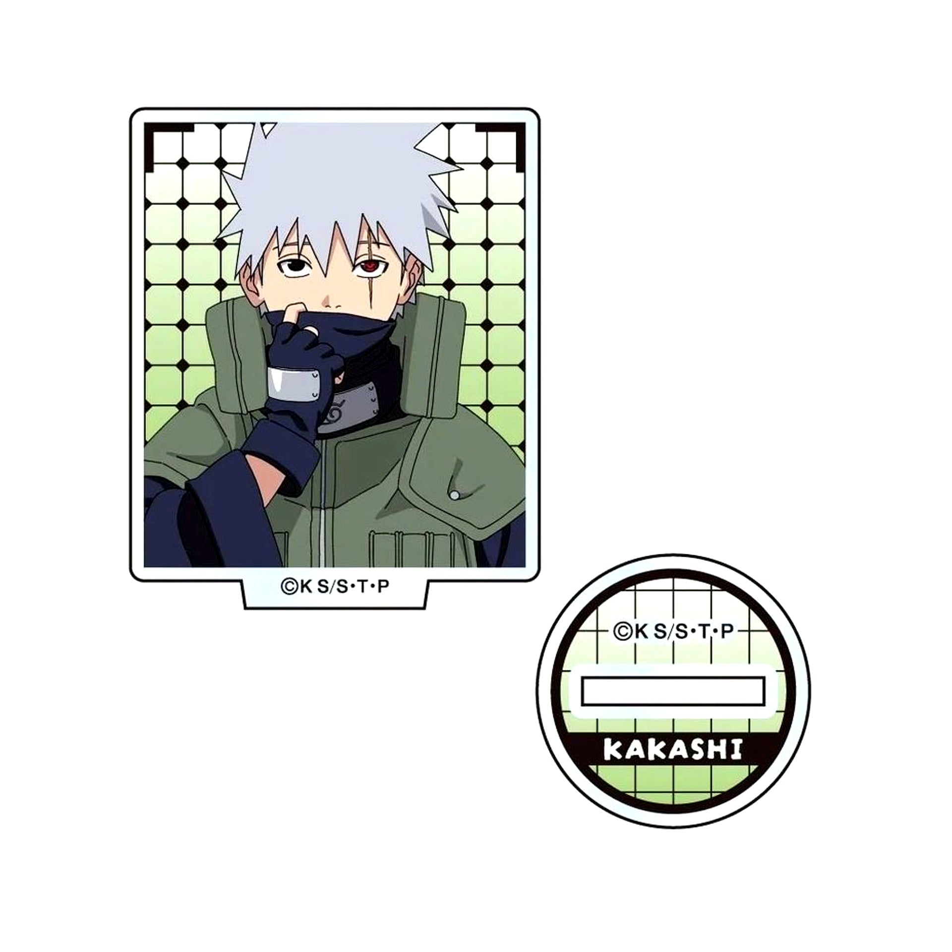 Kakashi Hatake B Mini Acrylic Stand Shrunk Ver. Naruto Shippuden [USED]
