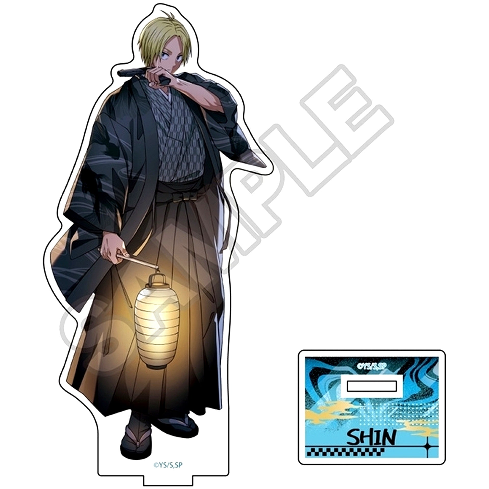 Shin Asakura Black Kimono Sakamoto Days Acrylic Stand [USED]