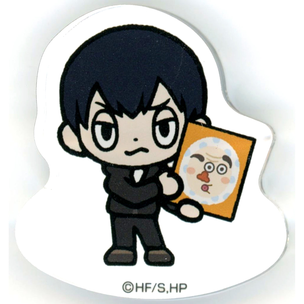 Tobio Kageyama Haikyu!! Mini Character Swaying Acrylic Block New Year Ver. [USED]