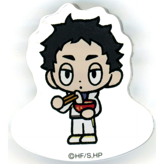 Keiji Akaashi Haikyu!! Mini Character Swaying Acrylic Block New Year Ver. [USED]