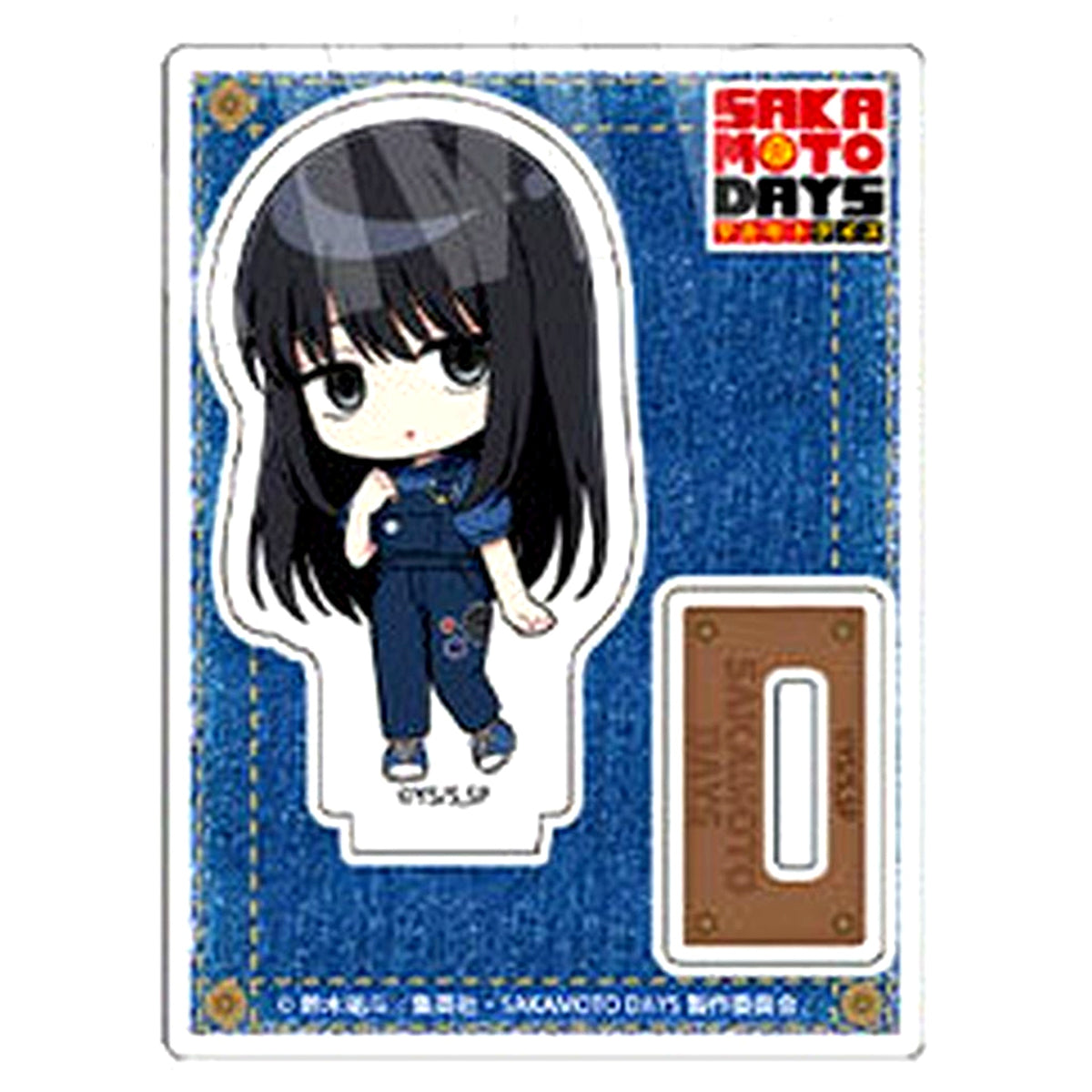 Osaragi Sakamoto Days Denim Mini Character Version Trading Acrylic Stand Jump Festa 2026 Goods [USED]