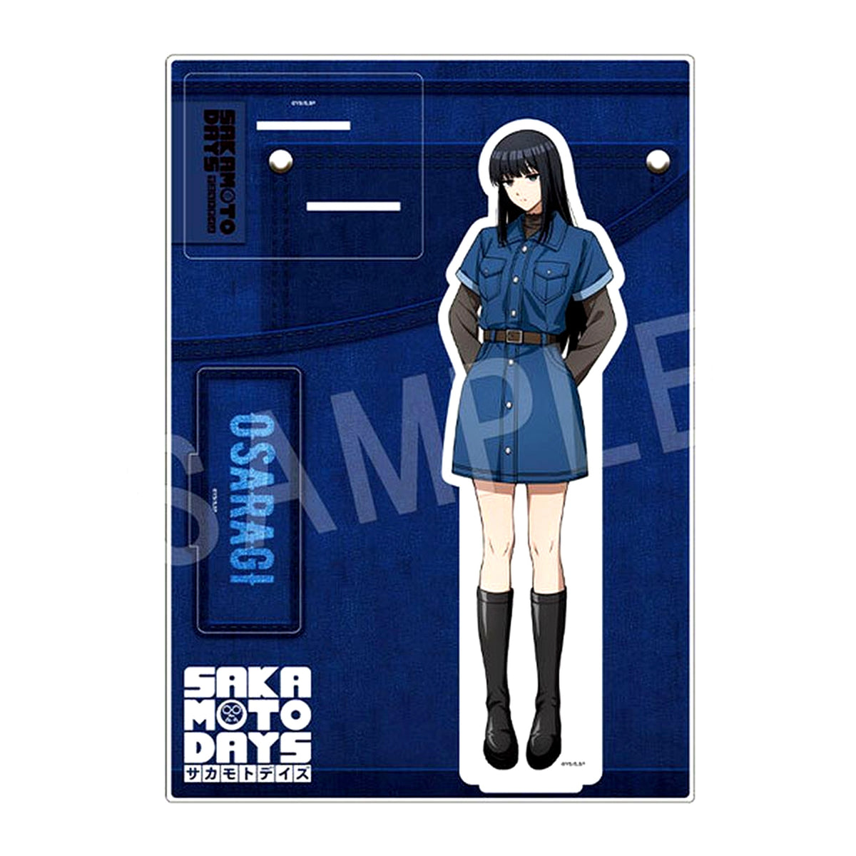 Osaragi Sakamoto Days Denim Version BIG Acrylic Stand Jump Festa 2026 Mail Order Limited [USED]