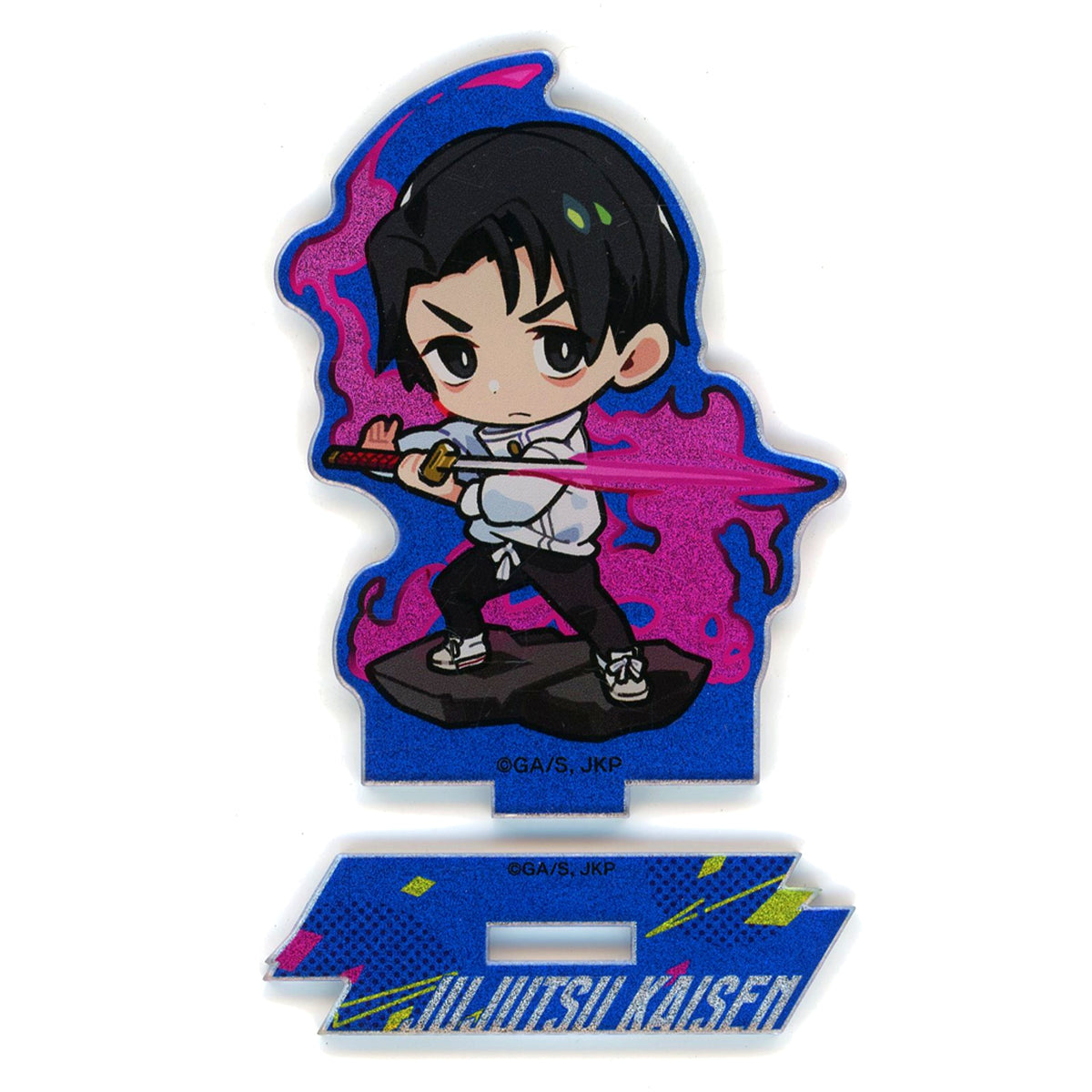 Yuta Okkotsu Jujutsu Kaisen Trading Glitter Acrylic Stand Art by Kurumitsu Jump Festa 2026 Goods [USED]