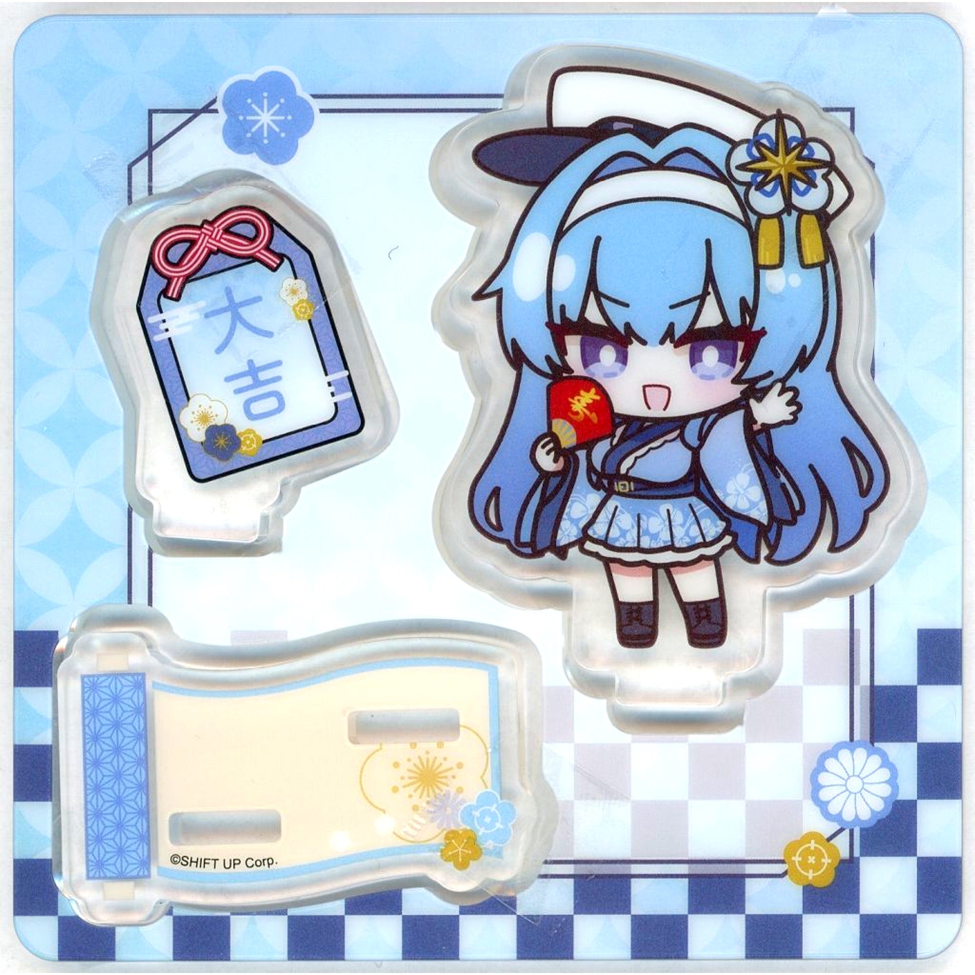 Helm Goddess of Victory: Nikke SD Acrylic Stand 2026 New Year Fair [USED]