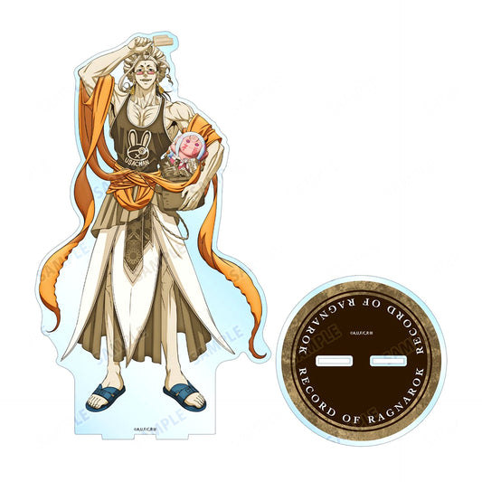 Buddha Sepia Illustration Extra Large Acrylic Stand Record of Ragnarok III POP UP SHOP in Marui [USED]