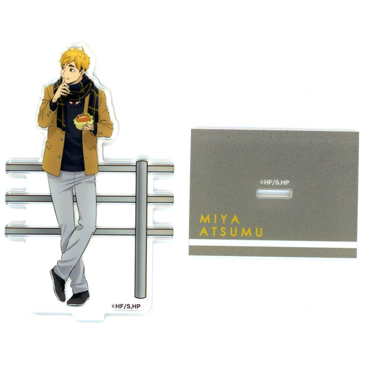 Atsumu Miya Hafu Hafu Acrylic Stand Haikyu!! Hafu Hafu POP UP SHOP by Production I.G [USED]