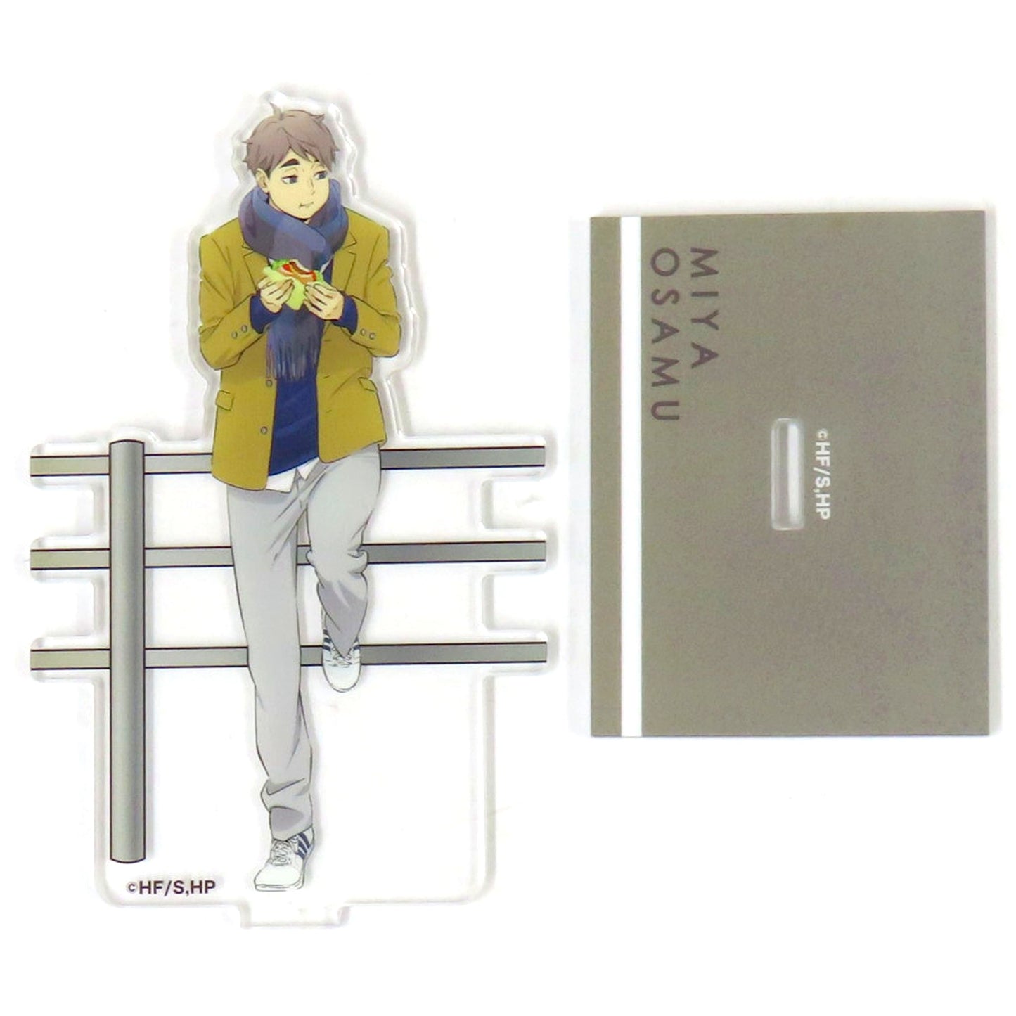 Osamu Miya Hafu Hafu Acrylic Stand Haikyu!! Hafu Hafu POP UP SHOP by Production I.G [USED]