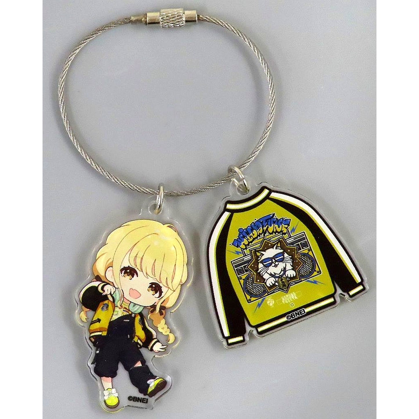 Kotone Fujita Gakuen Idolmaster x TSUTAYA POP UP SHOP Wild TUNE 2-Piece Acrylic Wire Ring [USED]