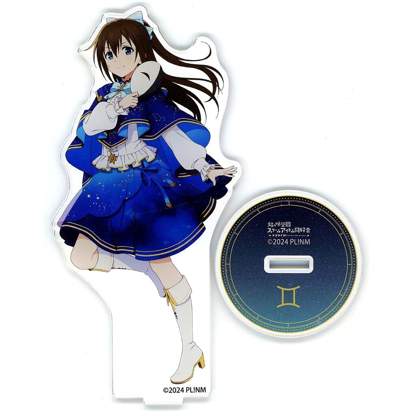 Shizuku Osaka Illustration Zodiac Ver. Big Acrylic Stand Love Live! Nijigasaki High School Idol Club x Karaoke no Tetsujin [USED]