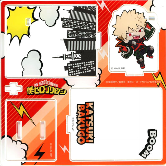 Katsuki Bakugo My Hero Academia Mini Character Hanging Ver. Acrylic Diorama [USED]