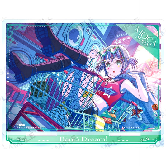 Moca Aoba BanG Dream! Girls Band Party! Afterglow Vol.1 Plate Acrylic Stand [USED]