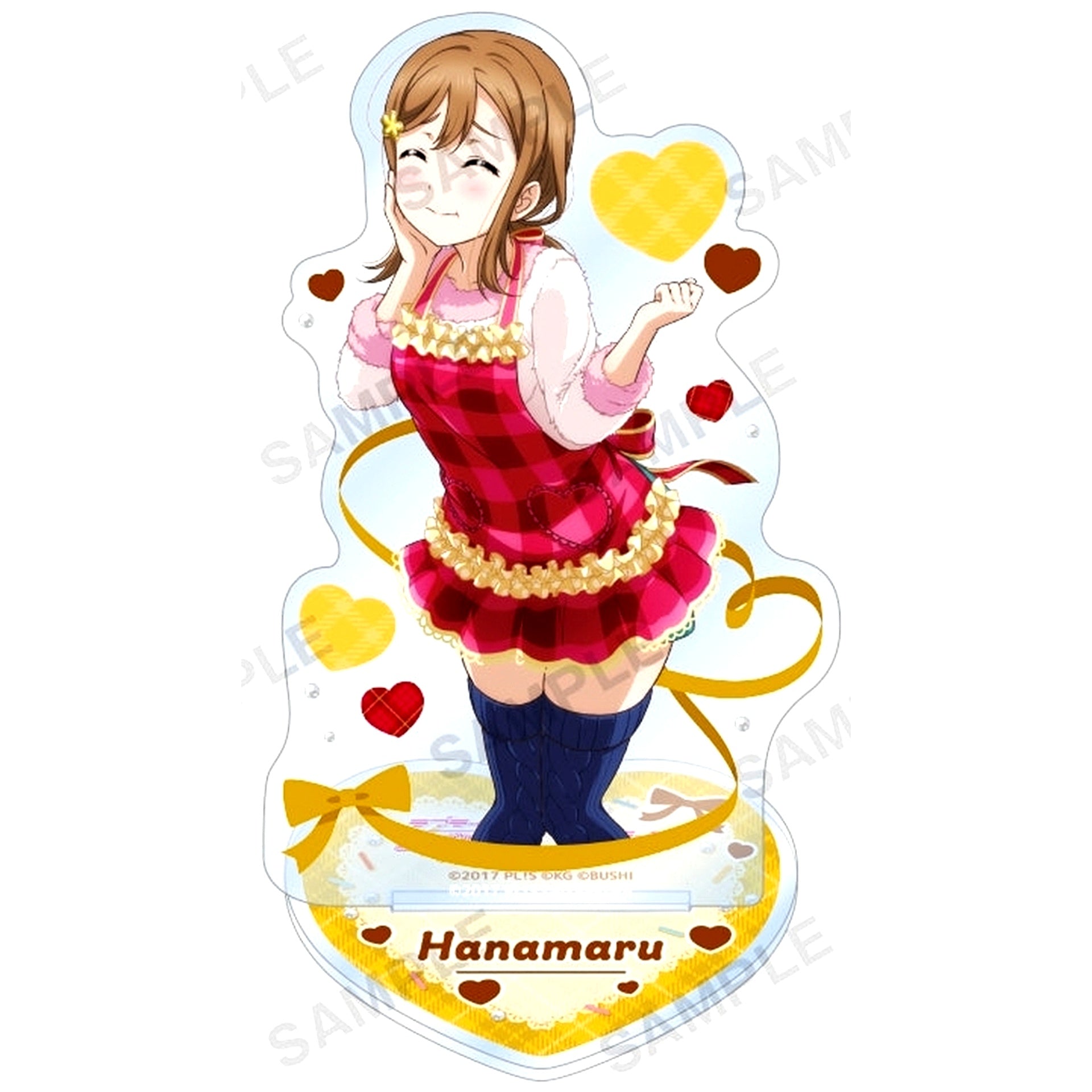 Hanamaru Kunikida Acrylic Stand Aqours Valentine Part 3 Ver. Love Live! School Idol Festival [USED]